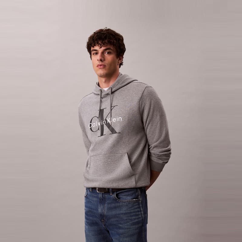 Худи Calvin Klein Letter Print Hoodie - изображение 6