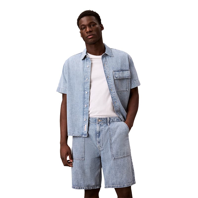 Джинсовые шорты CALVIN KLEIN Jeans - изображение 5