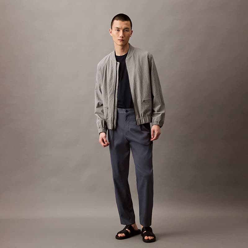 Бомбер Calvin Klein Бейсбольная куртка Мужская Подарочный набор в коробке Включено - изображение 4