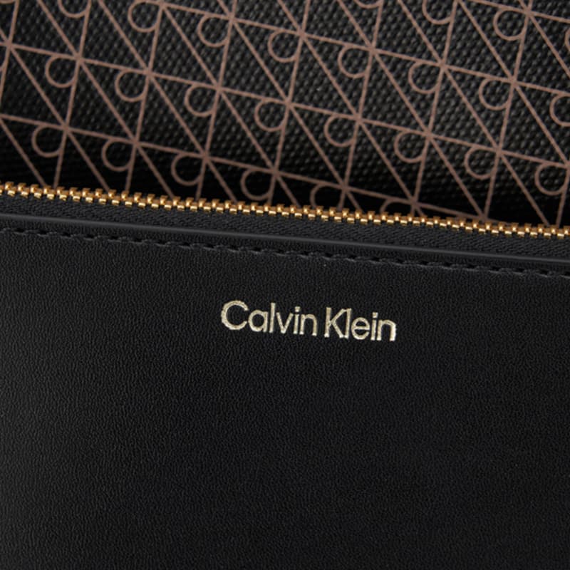 Мини-сумка CALVIN KLEIN Сумка через плечо из смешанного материала большая женская космический черный - изображение 8