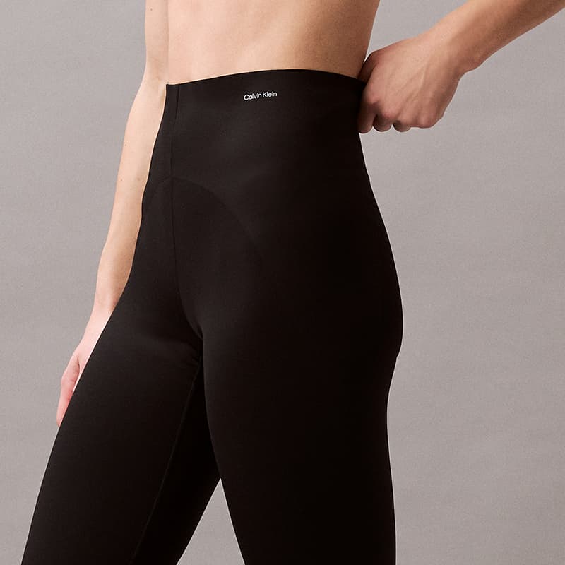 Штаны CALVIN KLEIN Вязаные спортивные брюки женские цвет космический черный - изображение 6