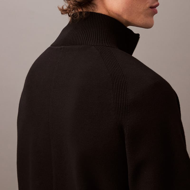 Кофта Calvin Klein UB1 Космический Черный Мужские Свитера - изображение 7