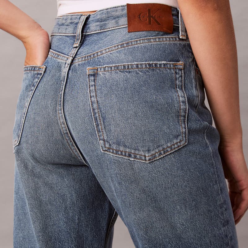 Джинсы Calvin Klein 2PX Джинсовый Светло-Синий Женские Джинсы - изображение 6