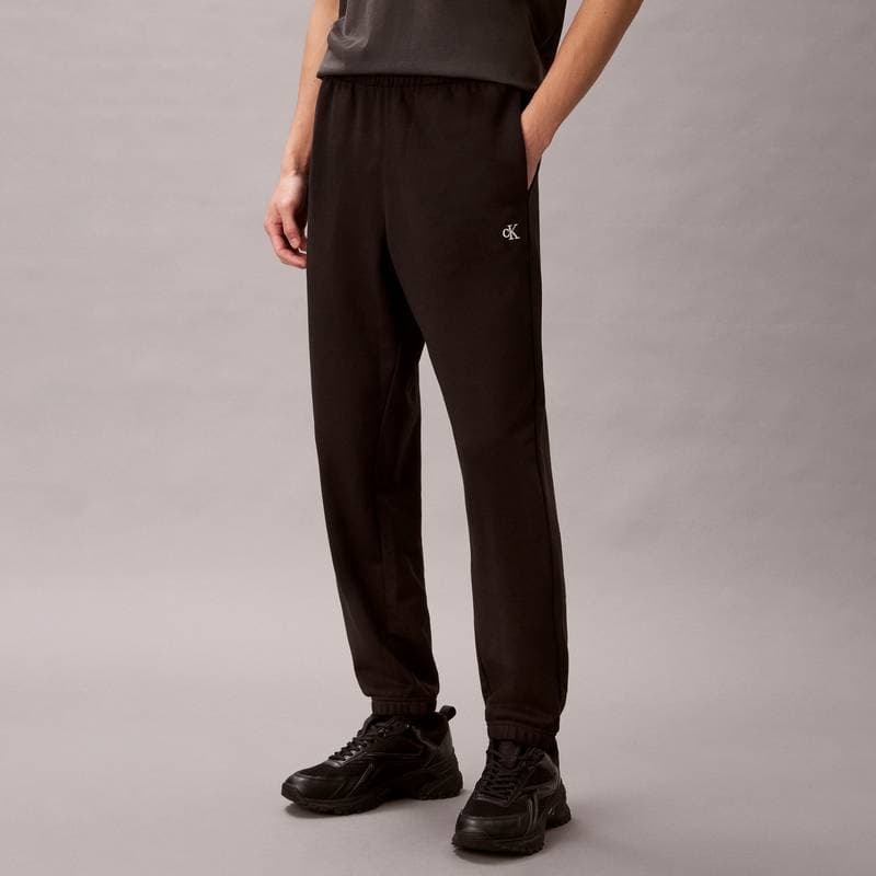 Штаны Calvin Klein UB1 Космический Черный Мужские Спортивные Трикотажные Штаны - изображение 4