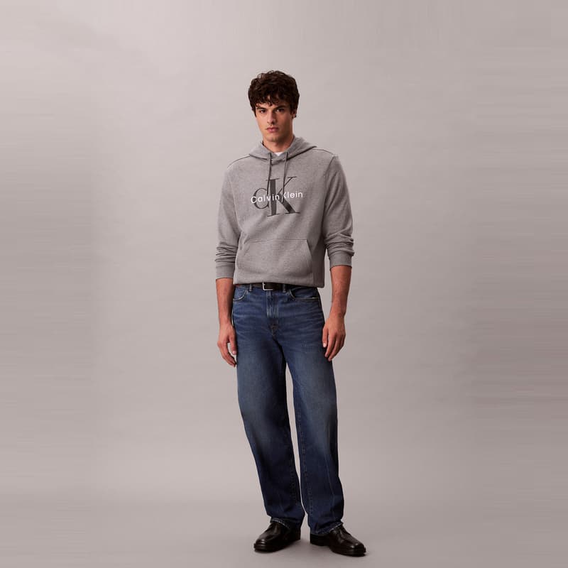 Худи Calvin Klein Letter Print Hoodie - изображение 4