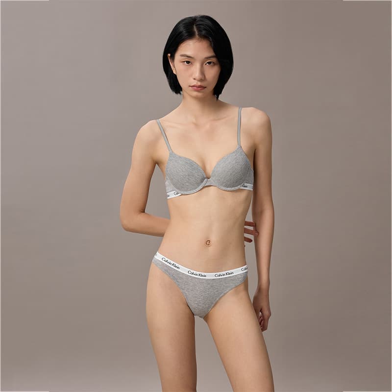 Трусы calvin klein Трусы Женские 1 шт Кокосово-серый - изображение 5