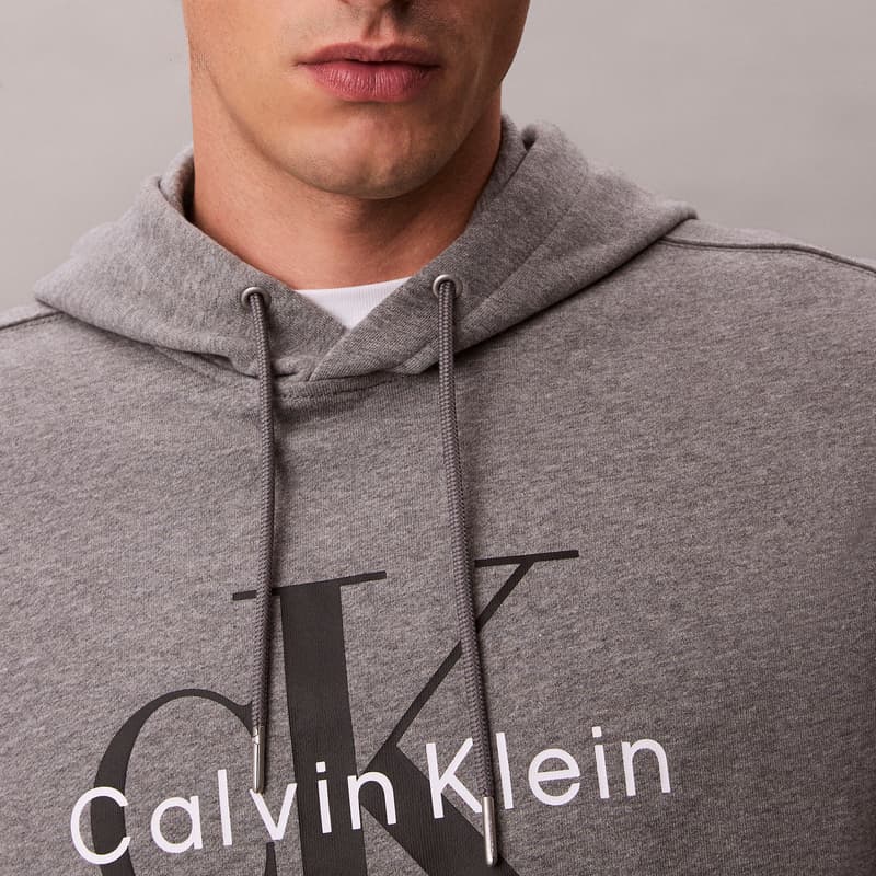 Худи Calvin Klein Letter Print Hoodie - изображение 7