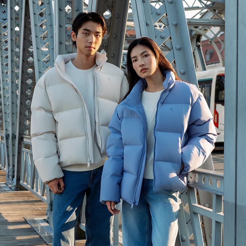 Зимняя куртка Calvin Klein Пуховик Унисекс Набор в Подарочной Коробке Включено - изображение 4