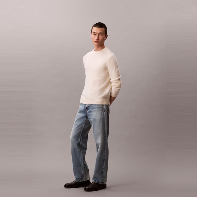 Штаны Calvin Klein 3XK Джинсовый Светло-Синий Мужские Джинсы - изображение 4