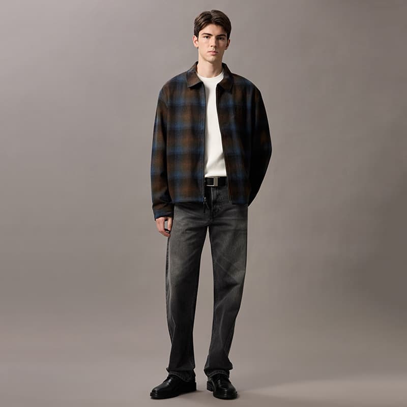 Ремень Calvin Klein Ремни из коровьей кожи мужской космический черный ширина 3,5 см - изображение 1