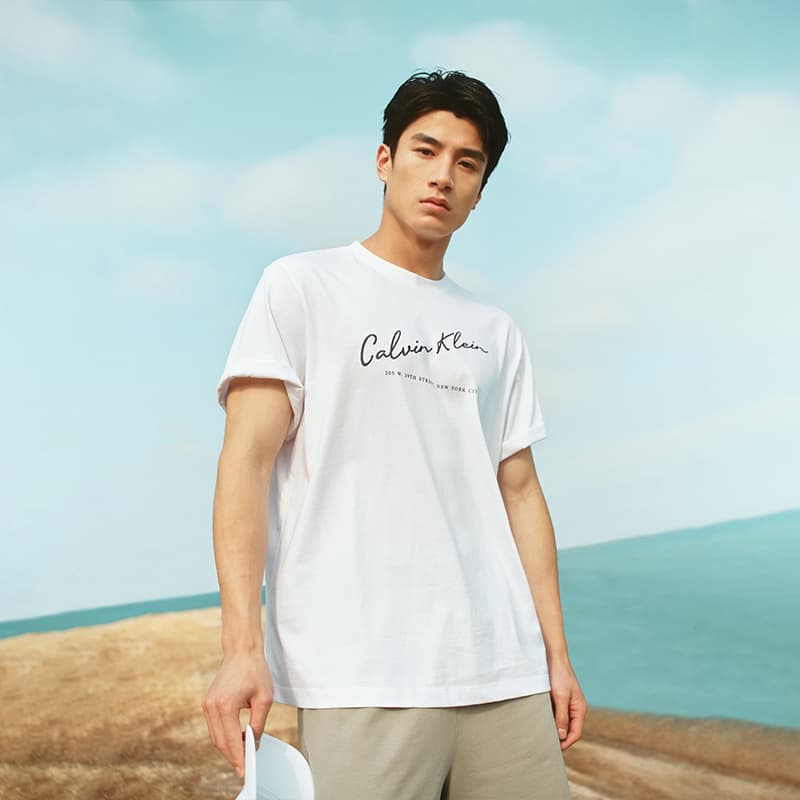 Футболка Calvin Klein Мужские T-рубашки - изображение 2