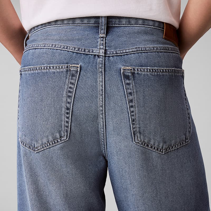 Штаны Calvin Klein X3D Джинсы Светло-Синие Мужские Джинсы - изображение 6