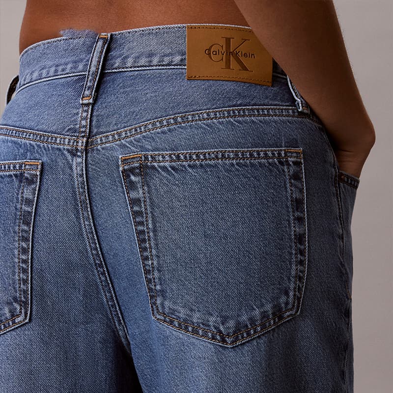 Джинсы Calvin Klein XND Джинсовый Синий Женские Джинсы - изображение 7