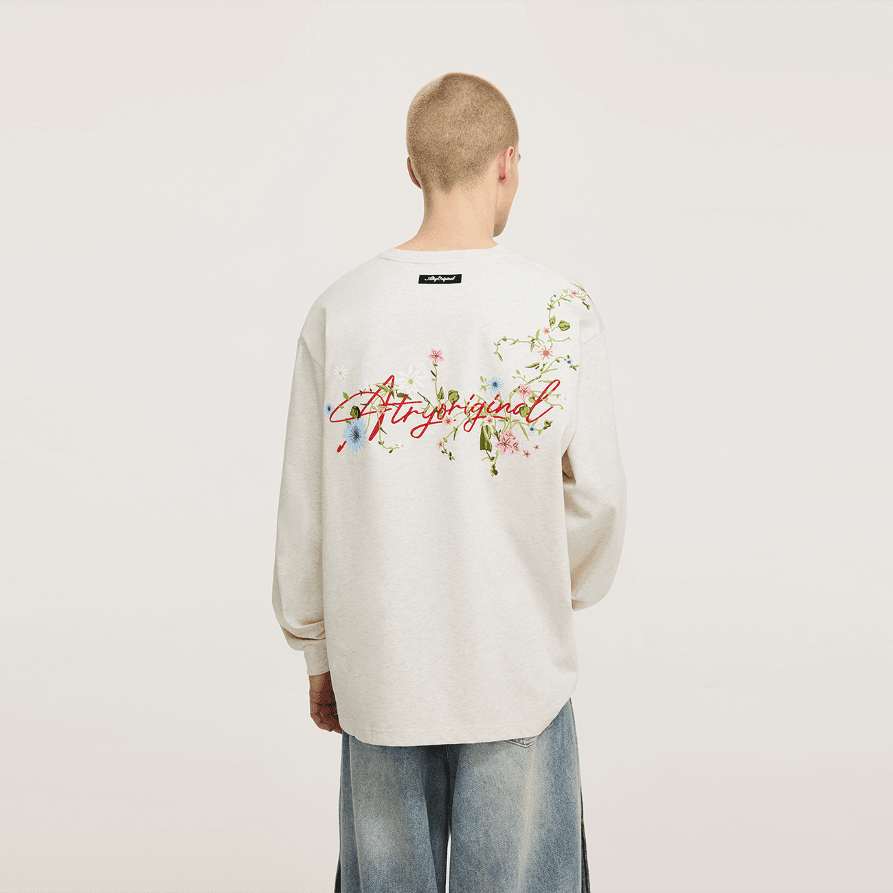 Футболка Atry Flower body LOGO series T-рубашка Унисекс - изображение 4