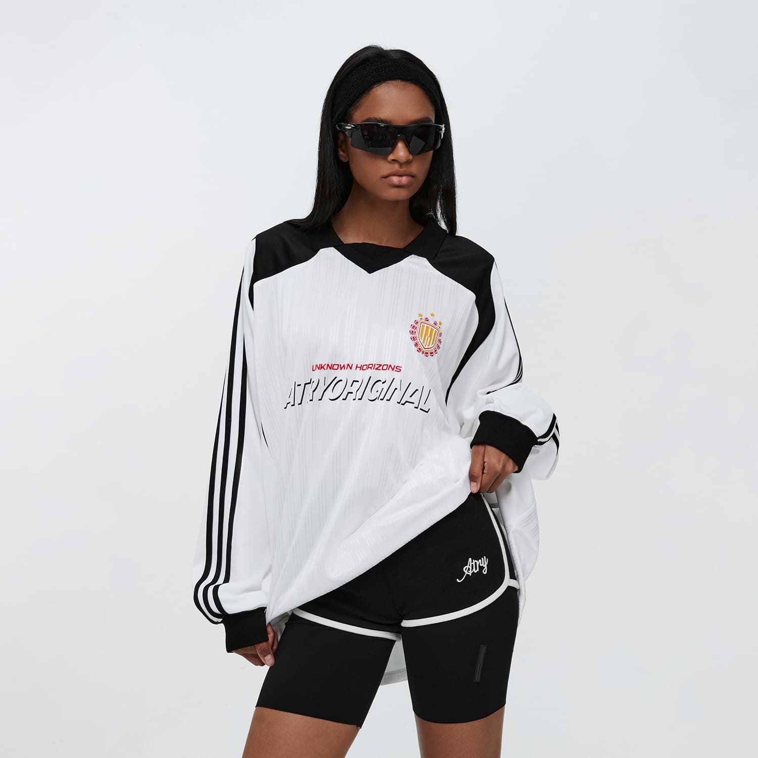 Atry Retro Striped Sports Jersey - изображение 5