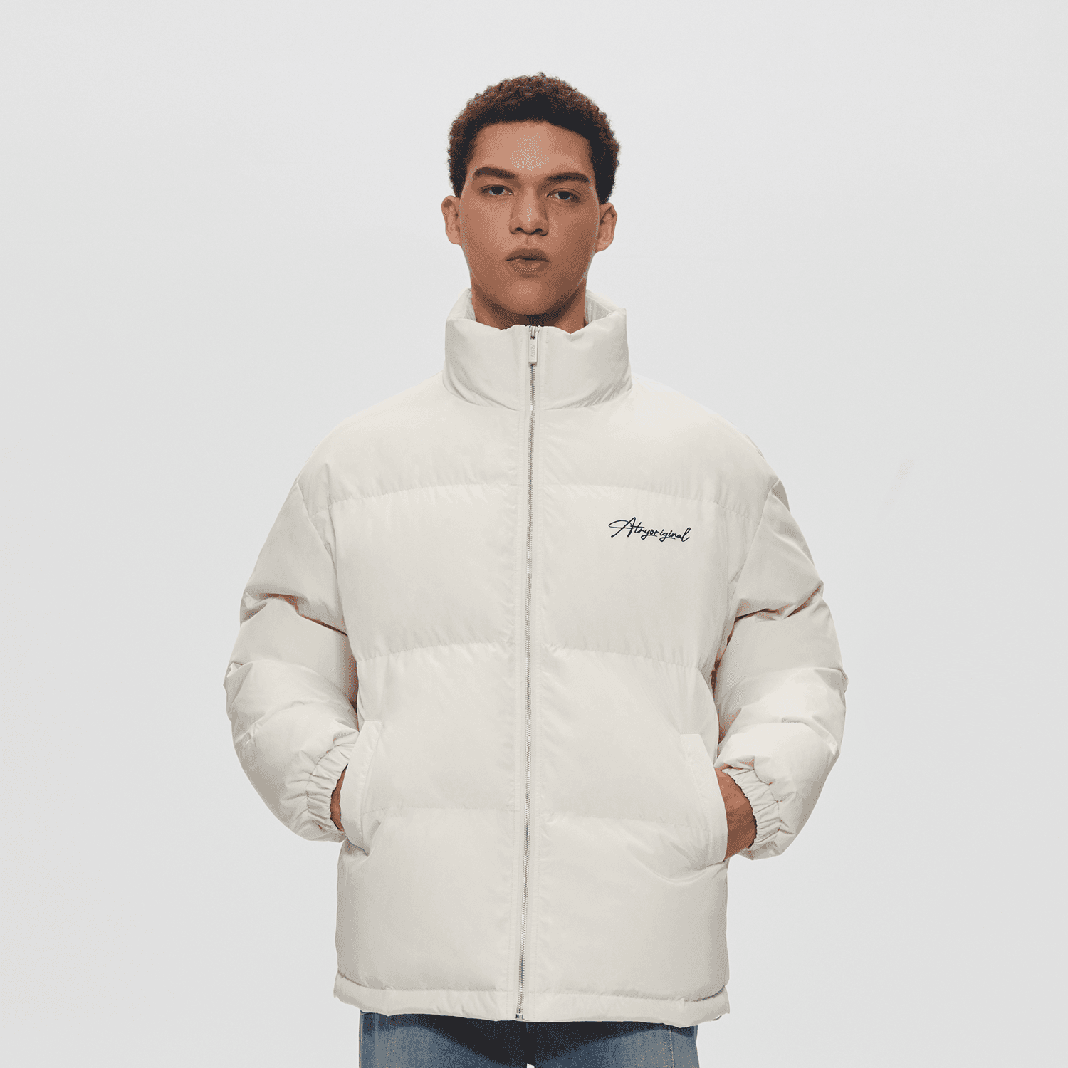 Зимняя куртка Atry LOGO LOGO cleanfit - изображение 5