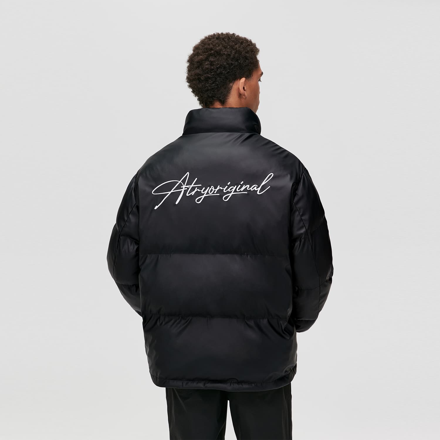 Зимняя куртка пуховик Atry LOGO cleanfitLogo - изображение 4