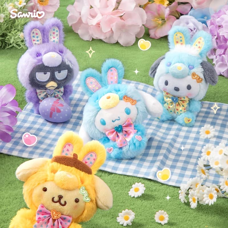 Sanrio Помпомурин Аксессуары Для Кукол Плюшевые Брелки Высота 9 См - изображение 3