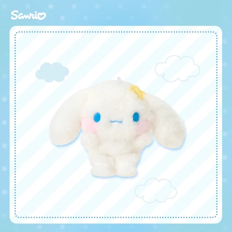 Sanrio Круглое лицо Коллекция Куклы Плюшевый Украшение 7 см Длина тела - изображение 3