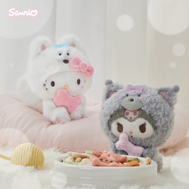 Sanrio Kurumi Милый стиль Кукла Плюшевый Украшение 13,5 см Длина Тела - изображение 3