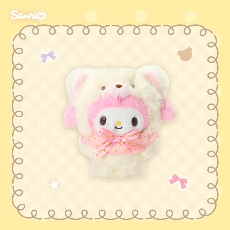 Санрио My Melody Куклы Плюшевый Украшение H9cm L14cm - изображение 3