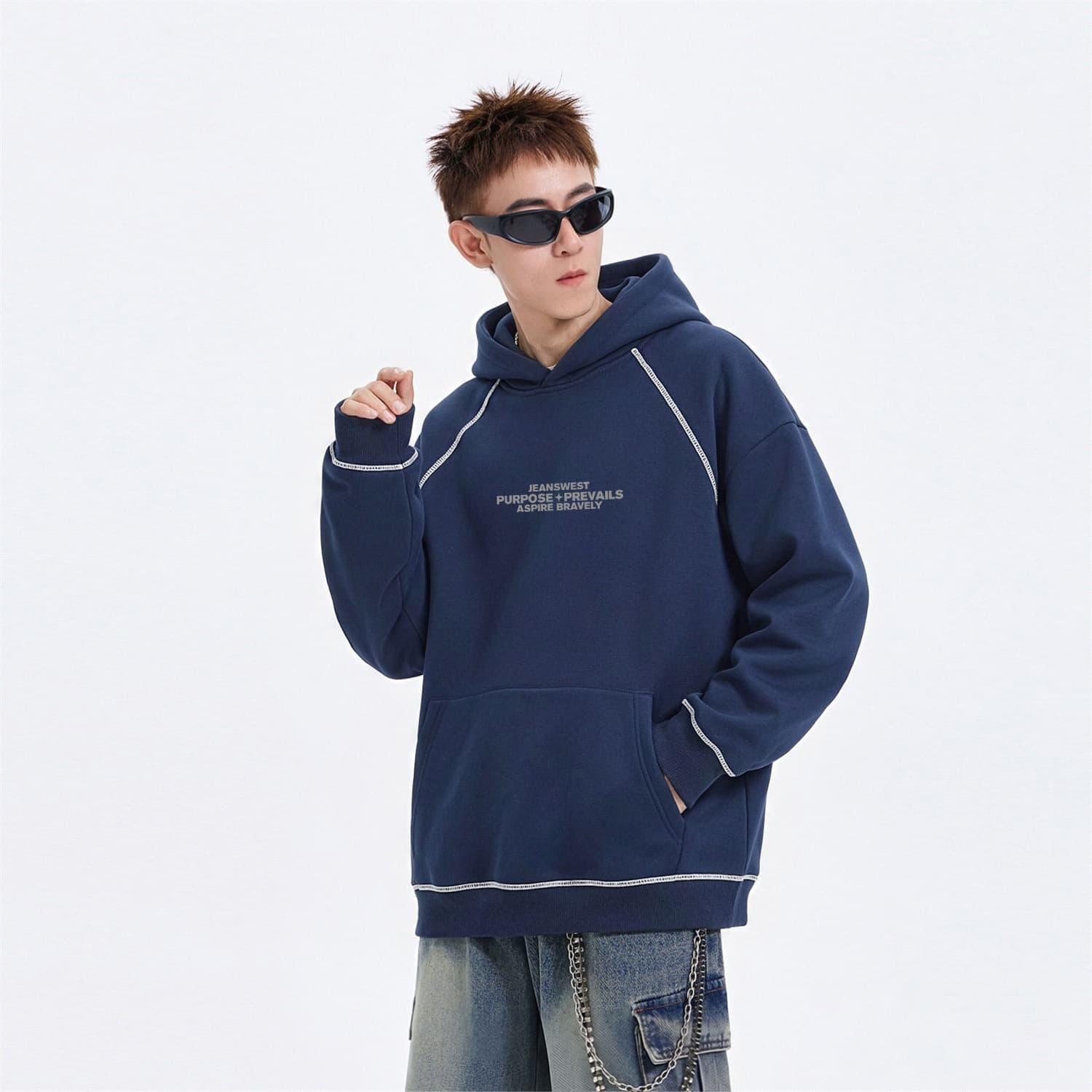 Худи JEANSWEST Мужской Толстовки - изображение 5