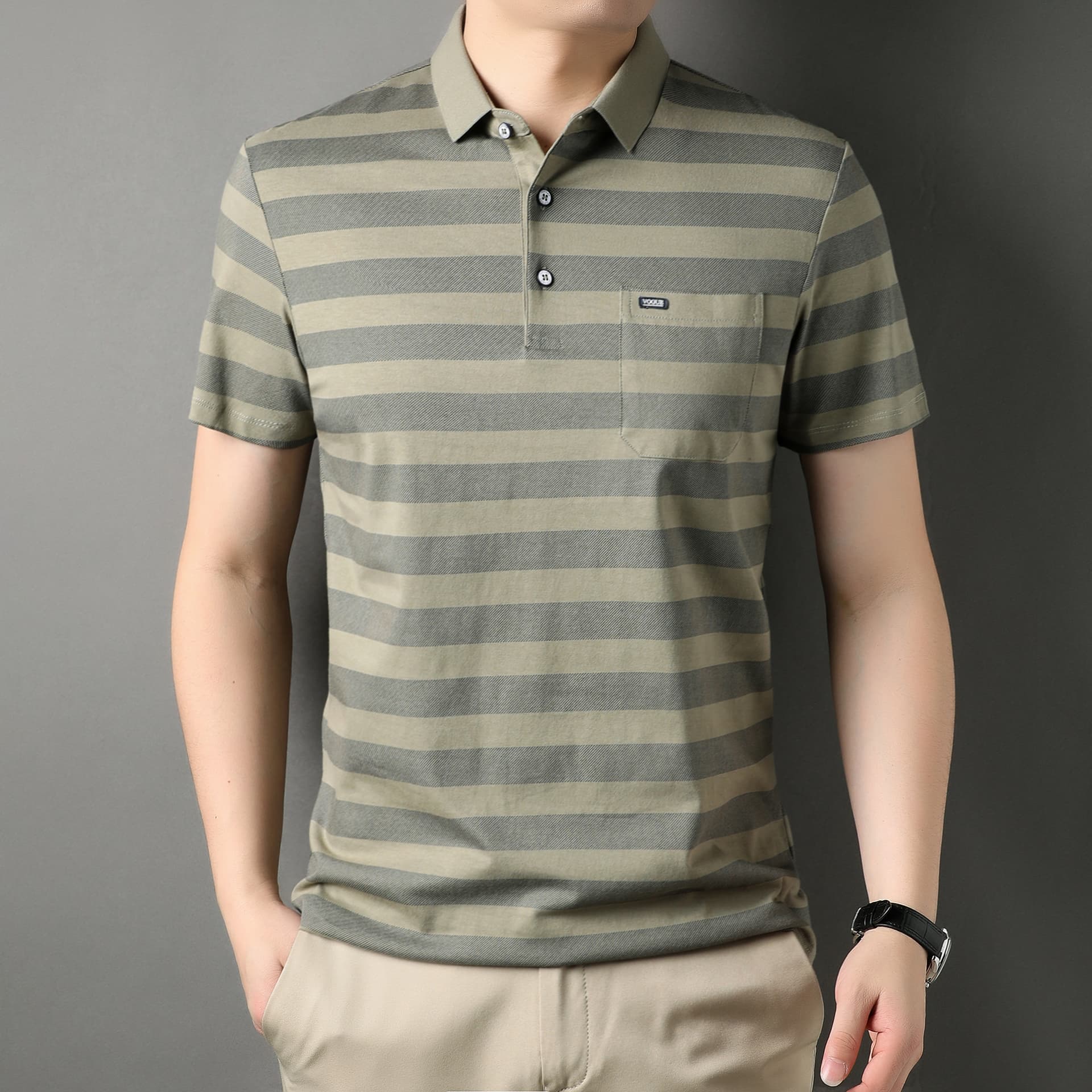 Поло PIERRE CARDIN Мужская рубашка-поло - изображение 2