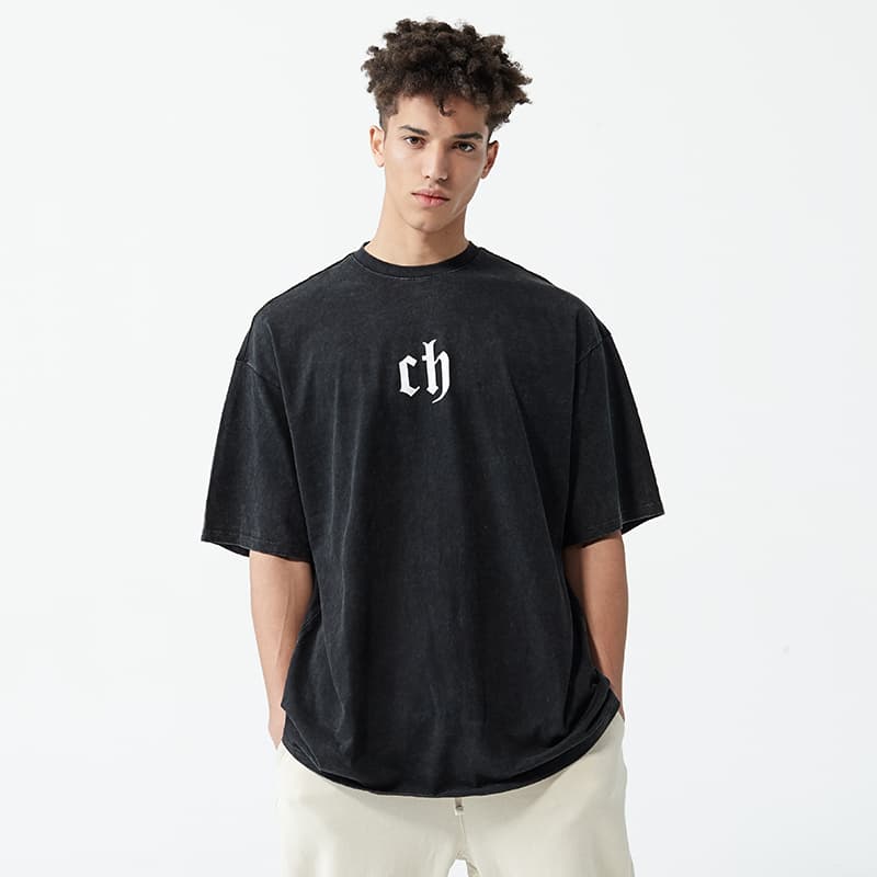 Футболка CHINISM Basic Black Tee - изображение 3