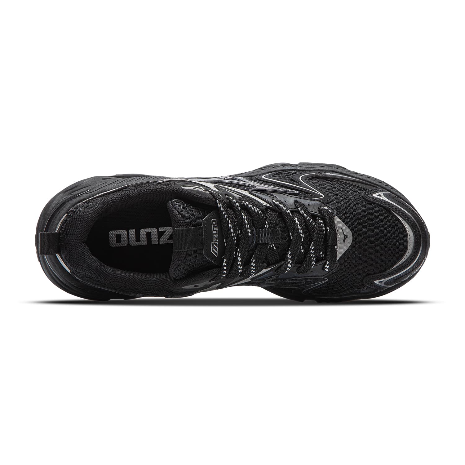 Кроссовки Mizuno XLG 2K Low Топ Массивные кроссовки Унисекс Меха Черный - изображение 6