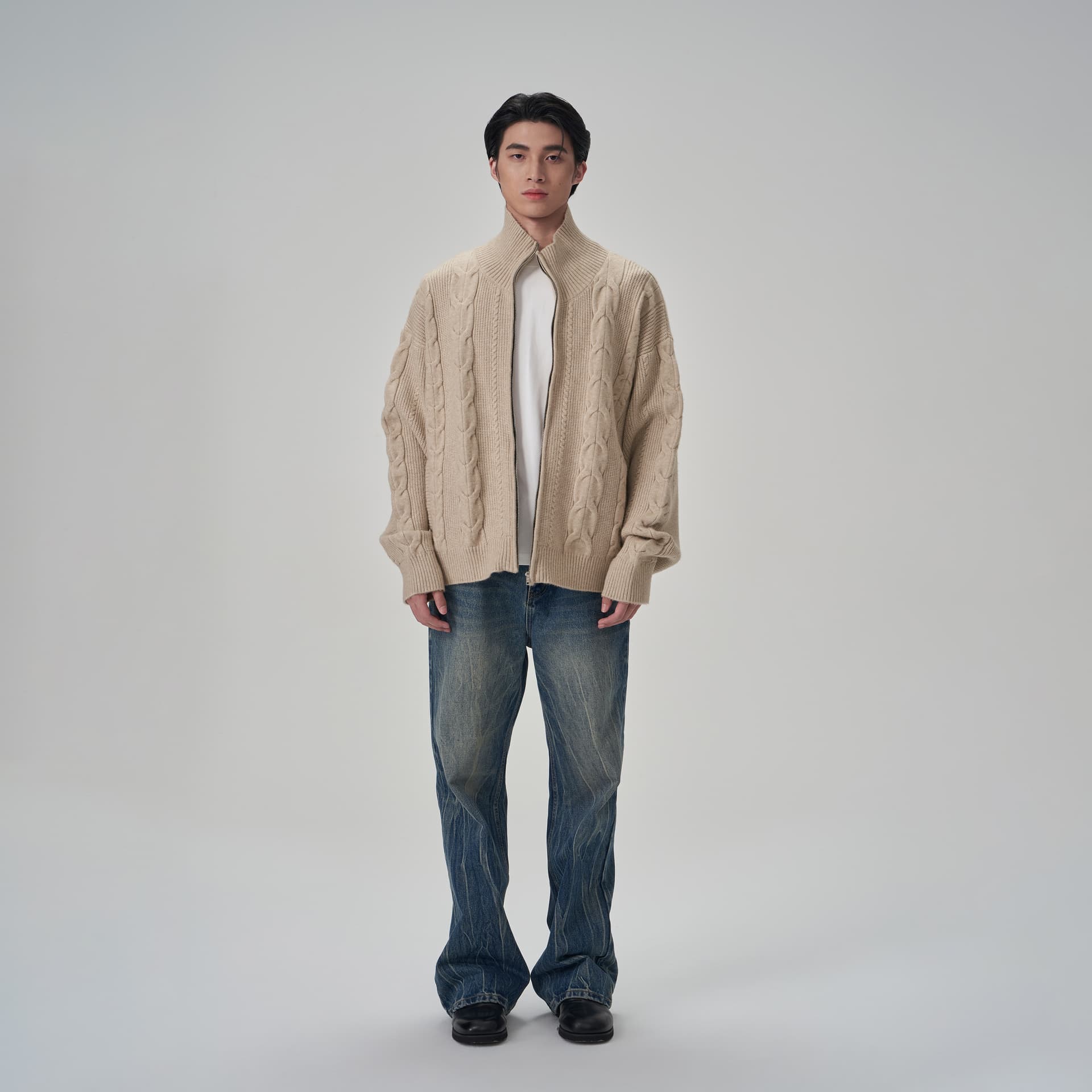 ANYWEARLAB Абрикос Унисекс Трикотаж - изображение 3