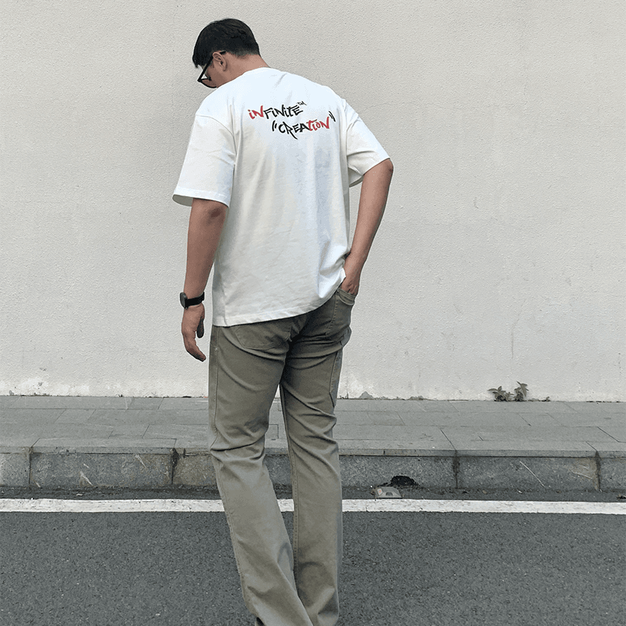 Футболка ANYWEARLAB Мужские T-рубашки - изображение 5
