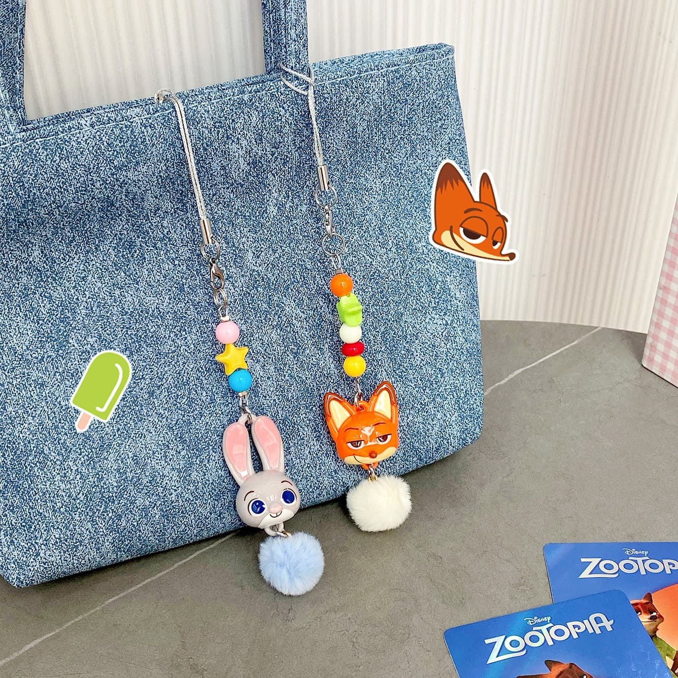 Кулон Disney Зверополис PVC Брелоки Унисекс - изображение 3