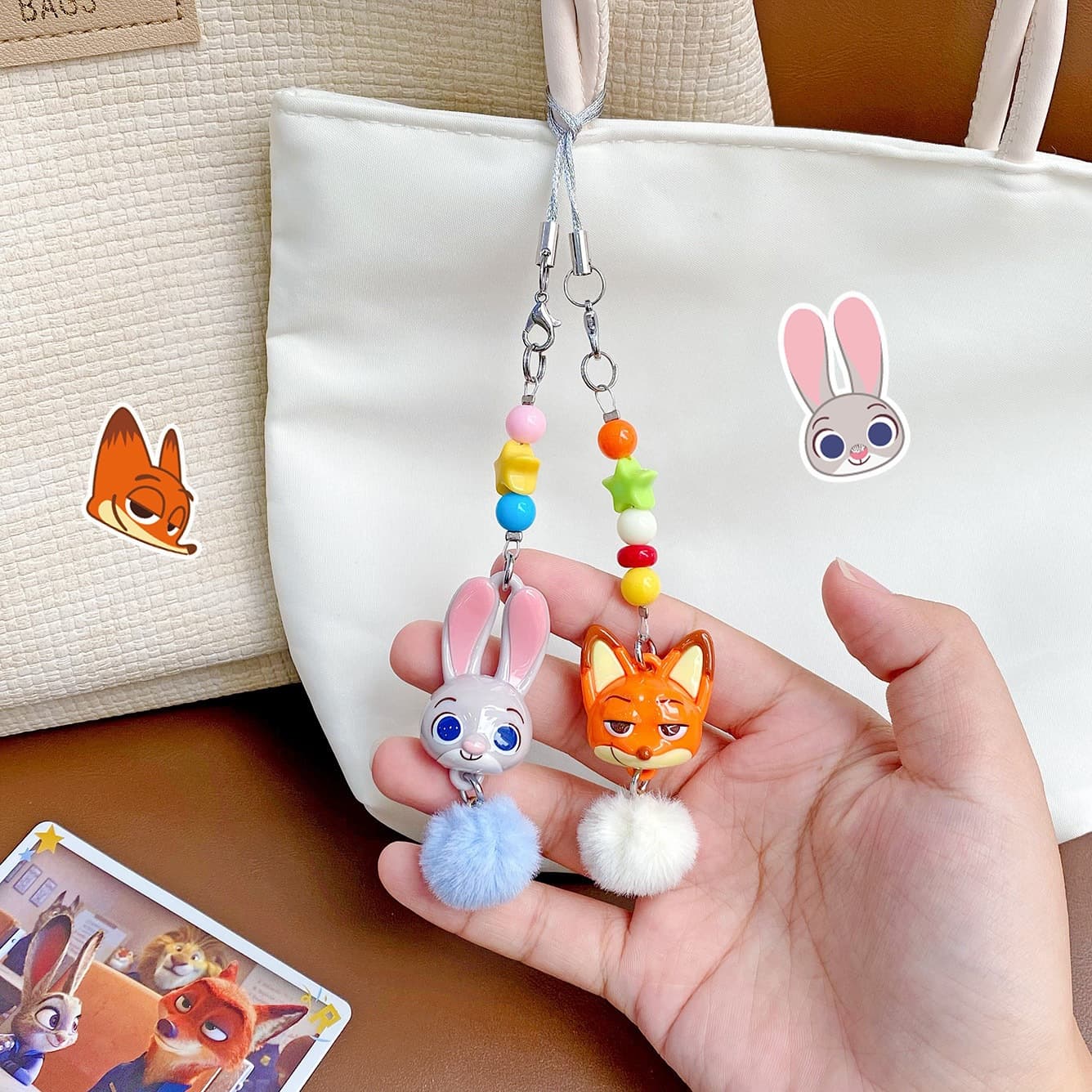 Кулон Disney Зверополис PVC Брелоки Унисекс - изображение 2