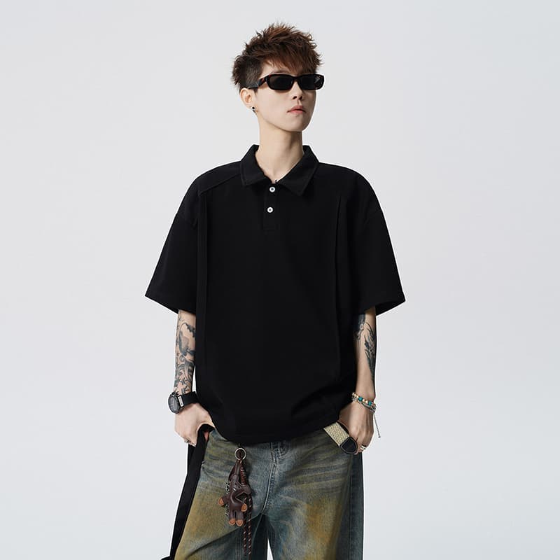 Поло JEANSWEST Мужская рубашка с коротким рукавом - изображение 6