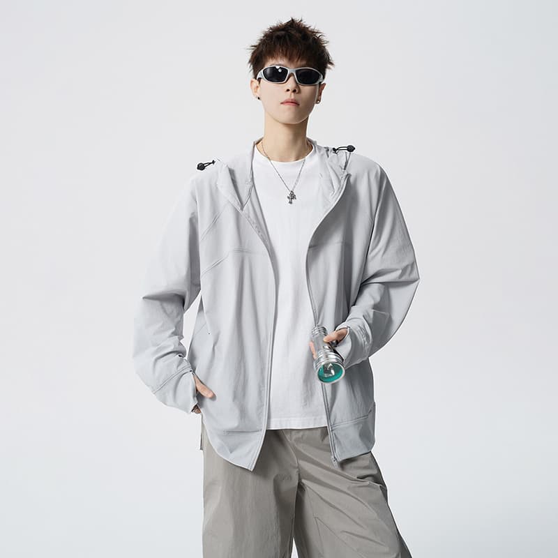 Легкая ветровка JEANSWEST Одежда с защитой от солнца Унисекс - изображение 5