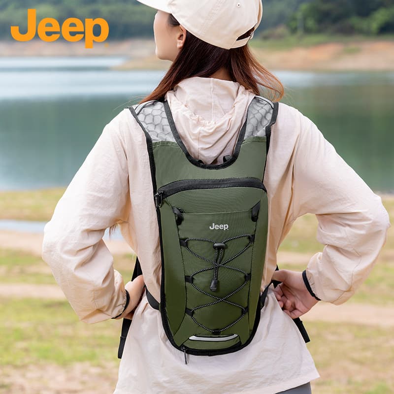 Jeep Outdoor Lifestyle Туристические сумки Нейлон Обсидиан Черный Армейский Зеленый Унисекс - изображение 3