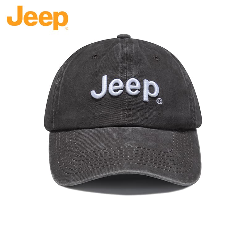Кепка Jeep Кепки из промытого хлопка унисекс - изображение 2