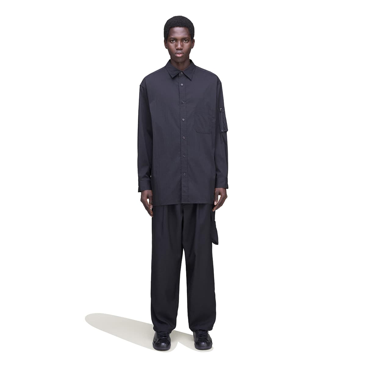 Штаны Y-3 SS26 Брюки карго Унисекс Черный - изображение 4