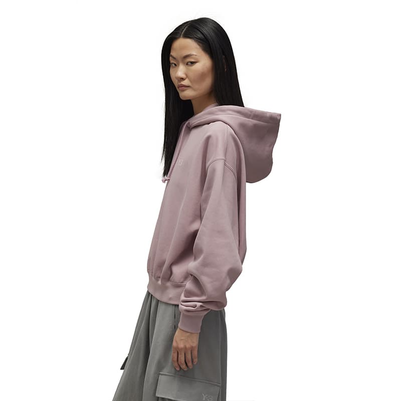 Худи Y-3 FL HOODIE Женский Толстовка Пыльно-розовый - изображение 4