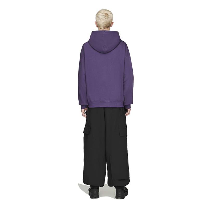 Худи Y-3 Толстовка мужской фиолетовый многофункциональный - изображение 3