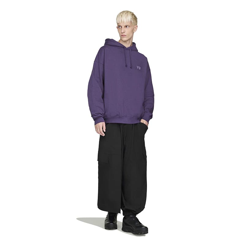 Худи Y-3 Толстовка мужской фиолетовый многофункциональный - изображение 4