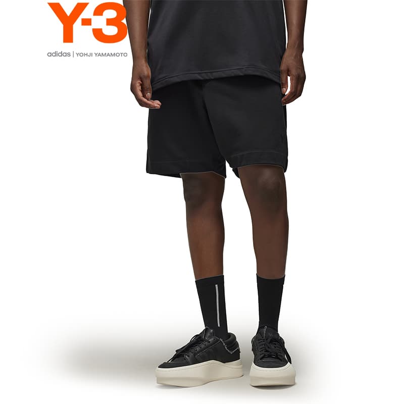 Шорты Y-3 FT SHORTS Летний Повседневные шорты Мужской Черный - изображение 5