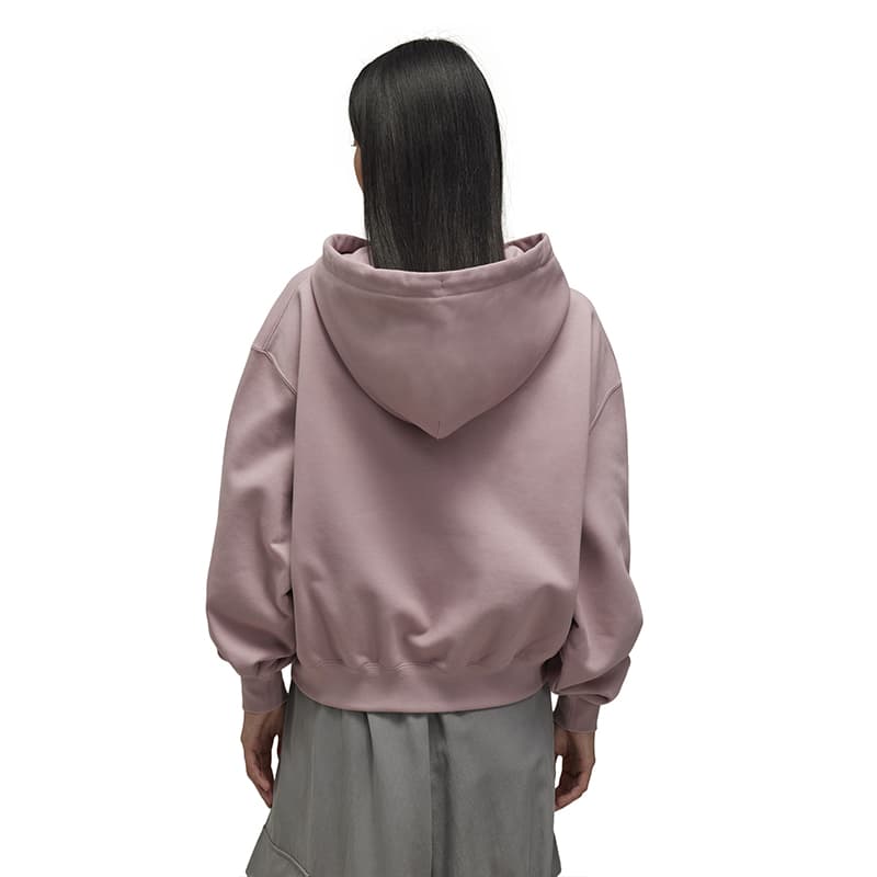 Худи Y-3 FL HOODIE Женский Толстовка Пыльно-розовый - изображение 3
