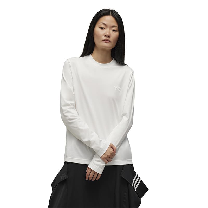 Футболка Y-3 REG LS TEE T - изображение 2