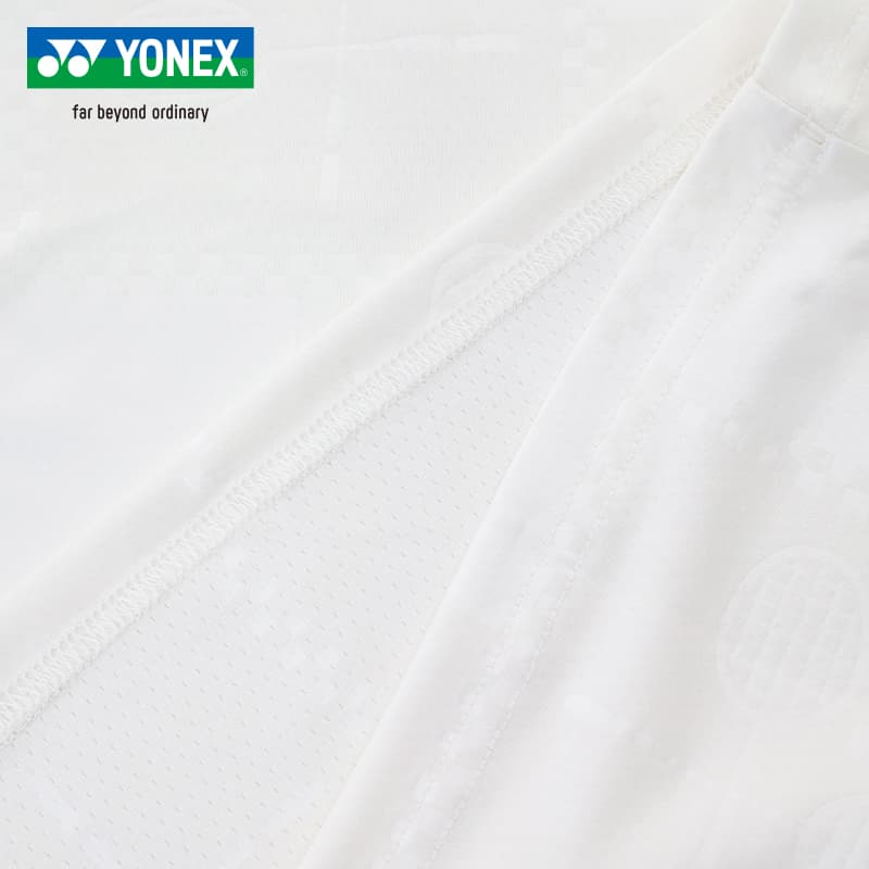 Футболка YONEX 009 Айвори Белый Мужская T-Рубашка - изображение 6