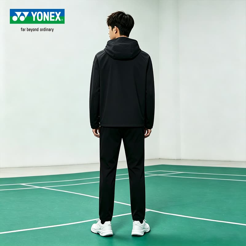 Куртка YONEX Повседневный отдых Комплексные тренировки Бег Коммутирование Карман Принт - изображение 3