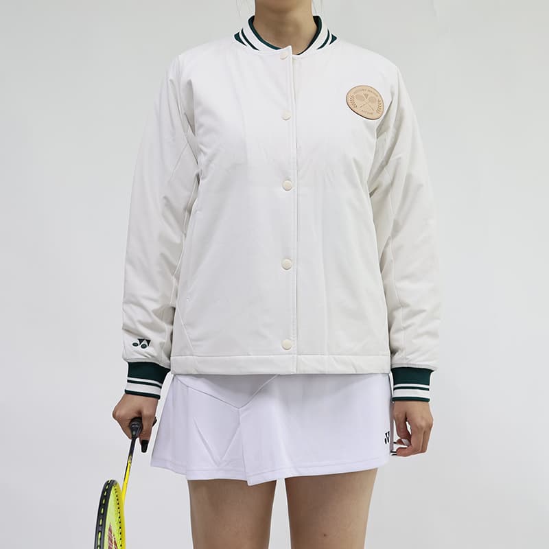 YONEX XUNLIANXILIE Пуховая куртка Женская Цвет Слоновая кость - изображение 3