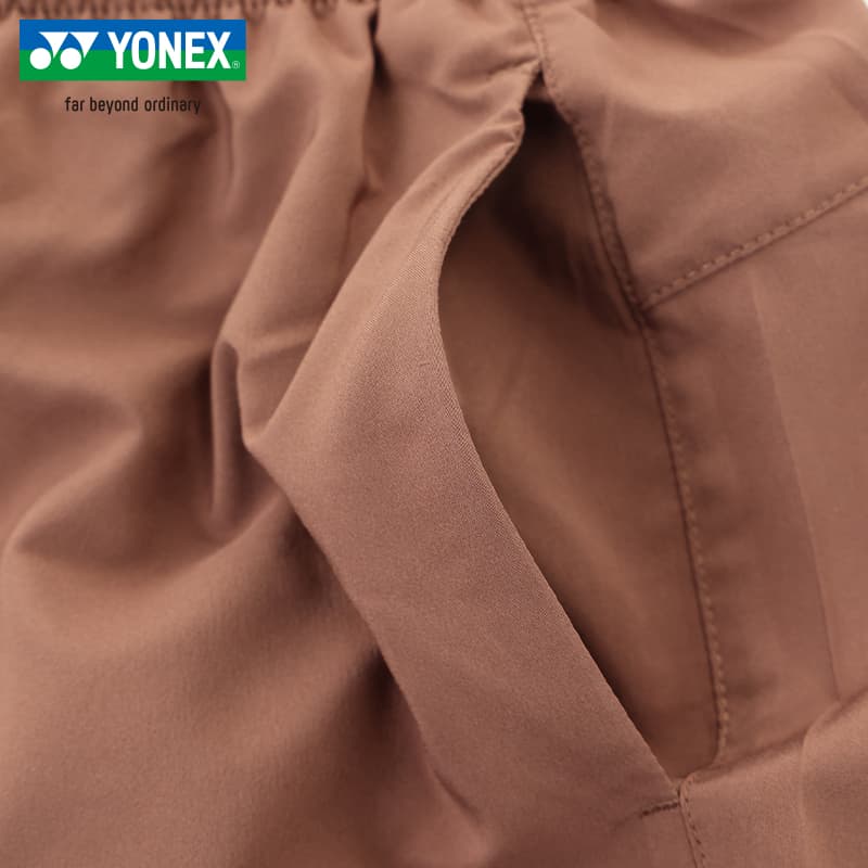 YONEX Темно-коричневые спортивные шорты для женщин - изображение 6