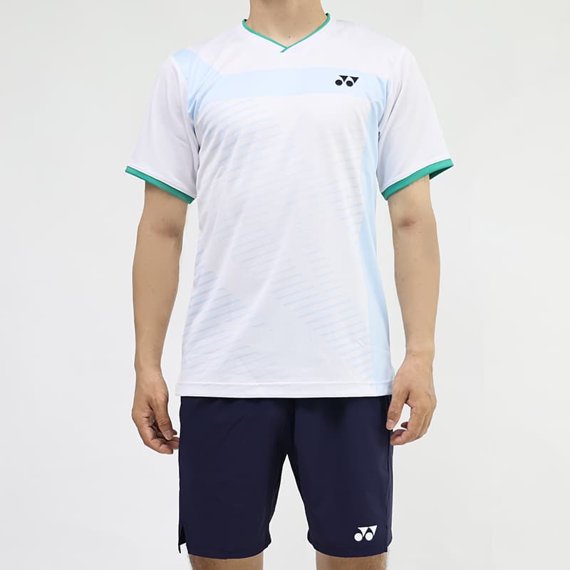 Футболка YONEX Competition Collection T-рубашка мужская белая - изображение 3