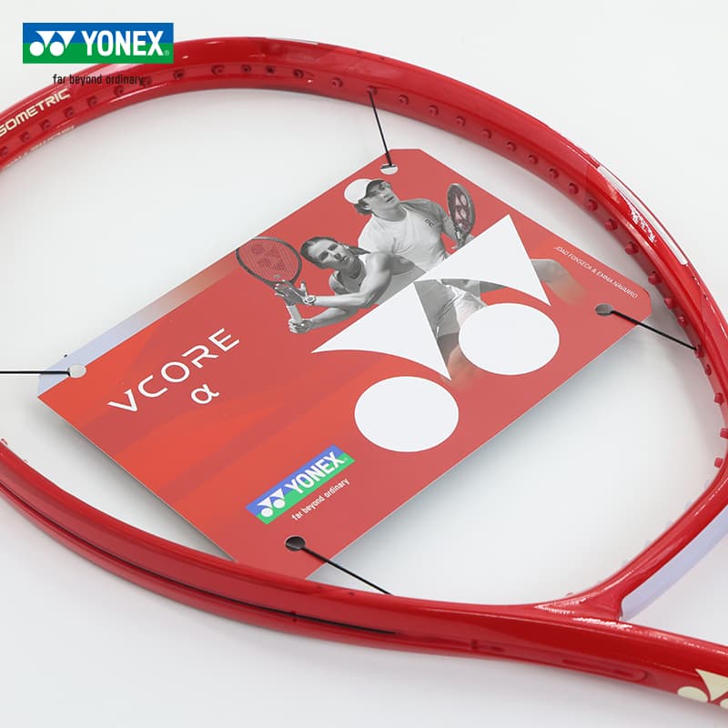 YONEX 08VCAPCR 275г Ракетка Вес 100 Квадратных Дюймов Голова Размер Камень-красный Унисекс Теннисные Ракетки - изображение 5
